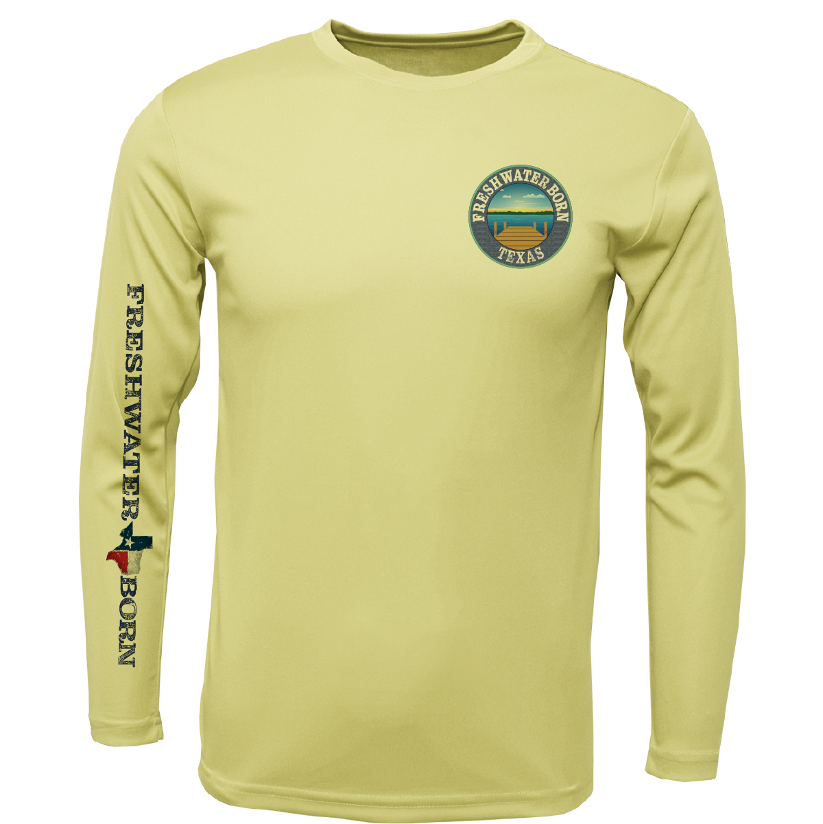 Austin Freshwater Born Girl's Long Sleeve UPF 50+ Dry-Fit Shirt