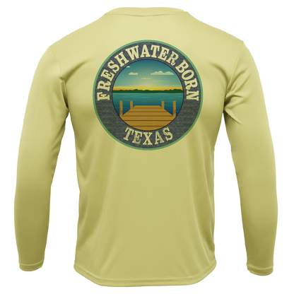 Texas A&M Edition Freshwater Born Girl's Long Sleeve UPF 50+ Dry-Fit Shirt
