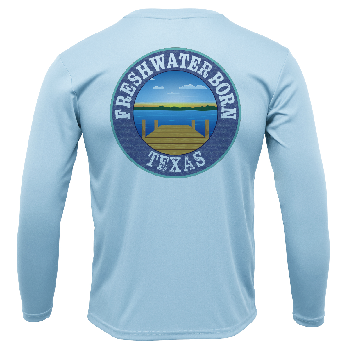 Texas A&M Edition Freshwater Born Girl's Long Sleeve UPF 50+ Dry-Fit Shirt