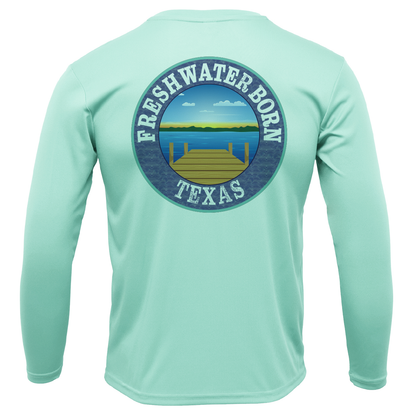 TCU Edition Freshwater Born Men's Long Sleeve UPF 50+ Dry-Fit Shirt