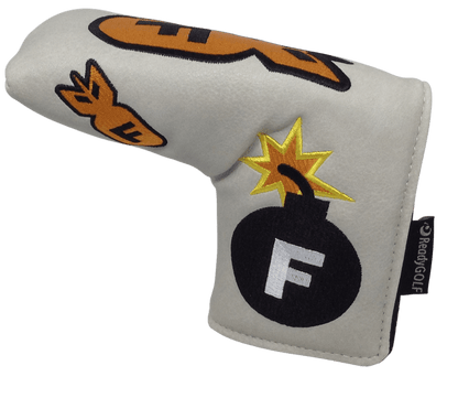 F-Bomb Embroidered Blade Putter Cover by ReadyGOLF