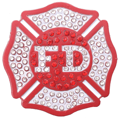 Fire Department Crystal Ball Marker & Hat Clip by ReadyGOLF