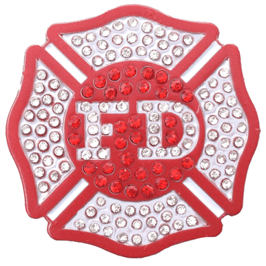Fire Department Crystal Ball Marker & Hat Clip by ReadyGOLF