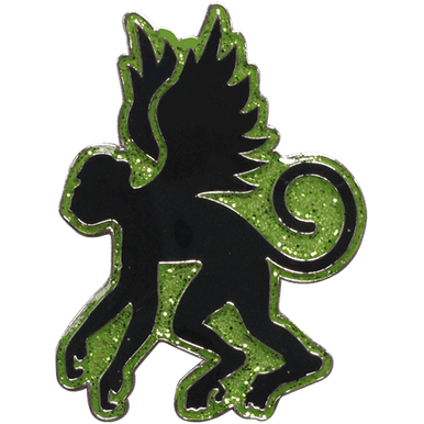 Flying Monkey Glitter Ball Marker & Hat Clip by ReadyGOLF