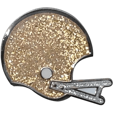 Football Helmet Glitter Ball Marker & Hat Clip by ReadyGOLF