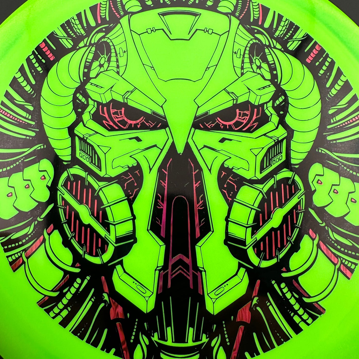 Biohazard Star Destroyer - 2 Foil XL Stamp by Michael Barnard