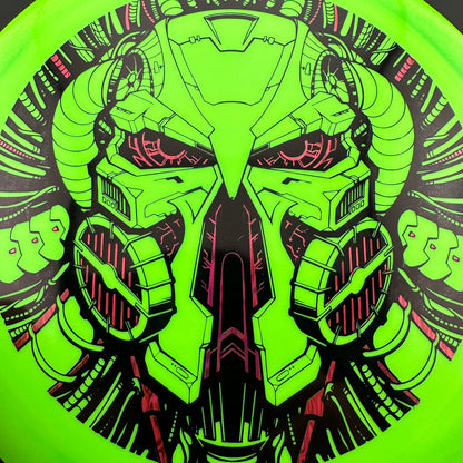 Biohazard Star Destroyer - 2 Foil XL Stamp by Michael Barnard