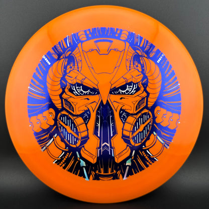 Biohazard Star Destroyer - 2 Foil XL Stamp by Michael Barnard