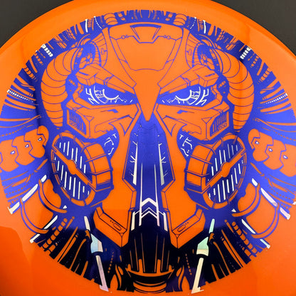Biohazard Star Destroyer - 2 Foil XL Stamp by Michael Barnard