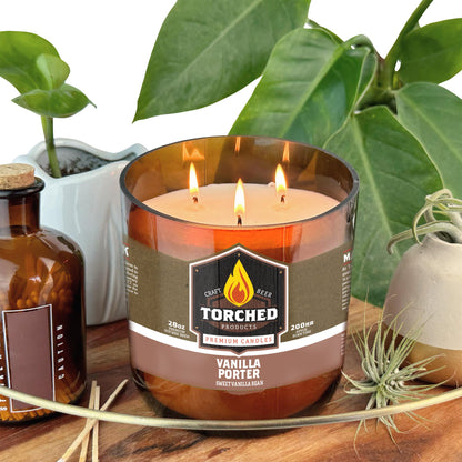 Vanilla Porter Beer Candle