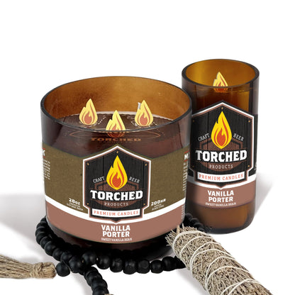 Vanilla Porter Beer Candle