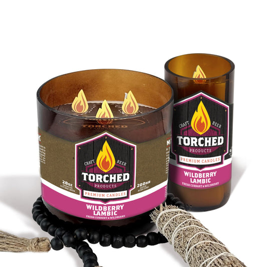 Wildberry Lambic Beer Candle