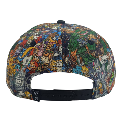 Vincent Gordon Cartoon Gumbo V2 Snapback Hat