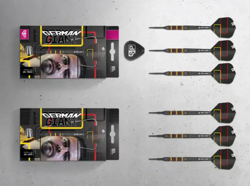 Gabriel Clemens German Giant SP Black ST Darts