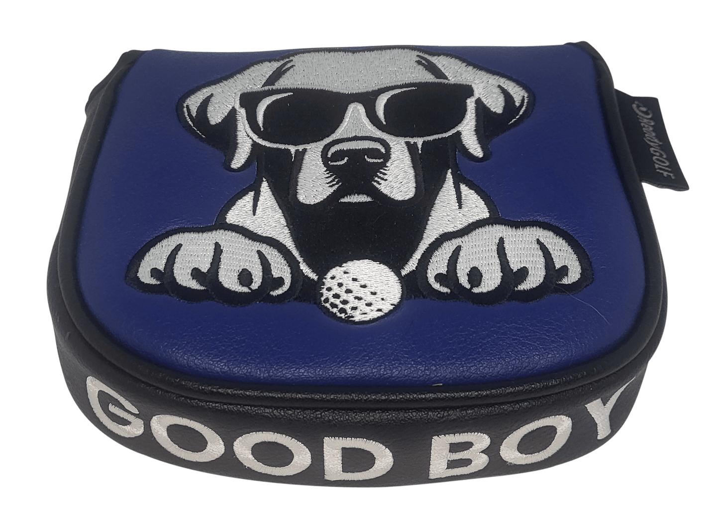 Ai-ONE Square 2 Square Max Center-Shafted Putter Cover by ReadyGOLF - Black Lab - Good Boy