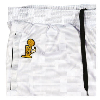 Danker Nuggets Pyramid White Mesh Shorts