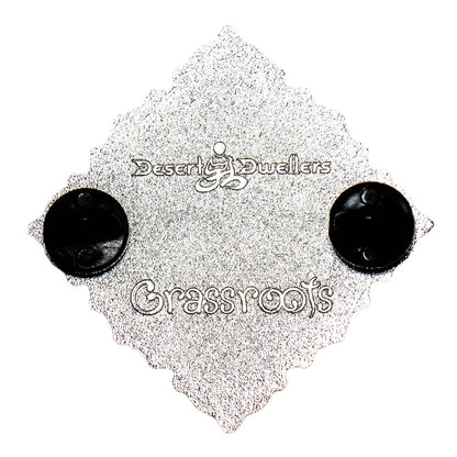 Desert Dwellers Breath Silver Pin