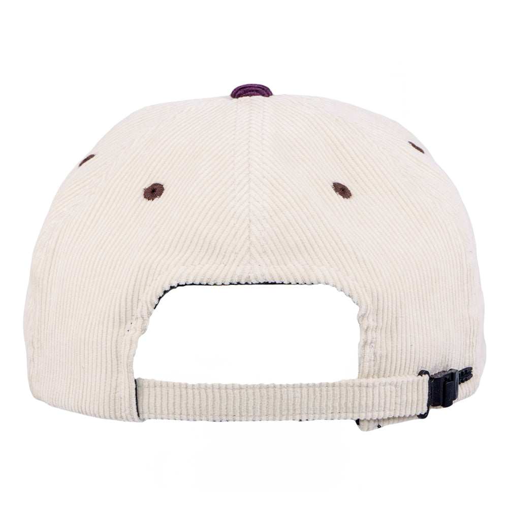 Bigfoot Healer Tan Corduroy Unstructured Zipperback Hat