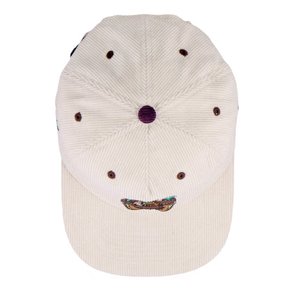 Bigfoot Healer Tan Corduroy Unstructured Zipperback Hat