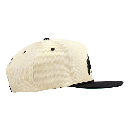 Colorado Puffs Tan Corduroy Snapback Hat