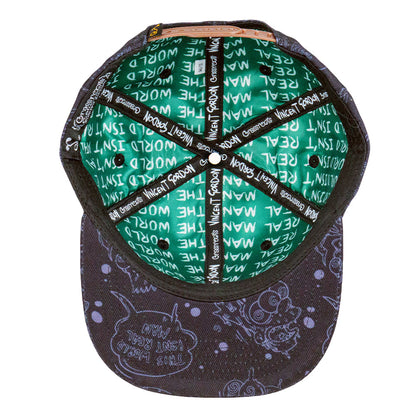 Vincent Gordon x Wookerson Bart Black Snapback Hat