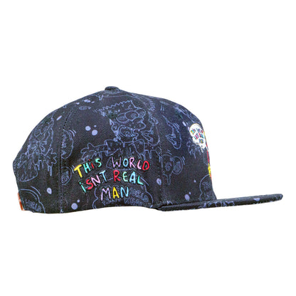 Vincent Gordon x Wookerson Bart Black Snapback Hat