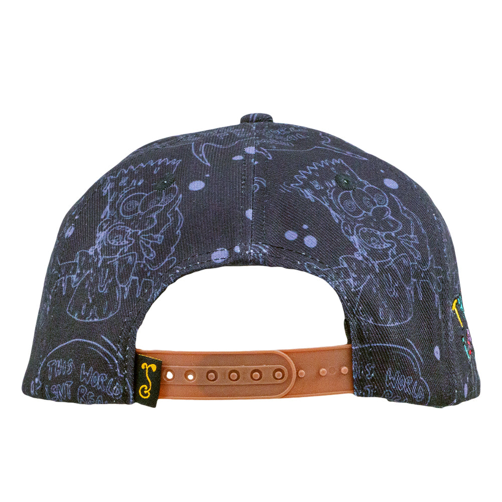 Vincent Gordon x Wookerson Bart Black Snapback Hat