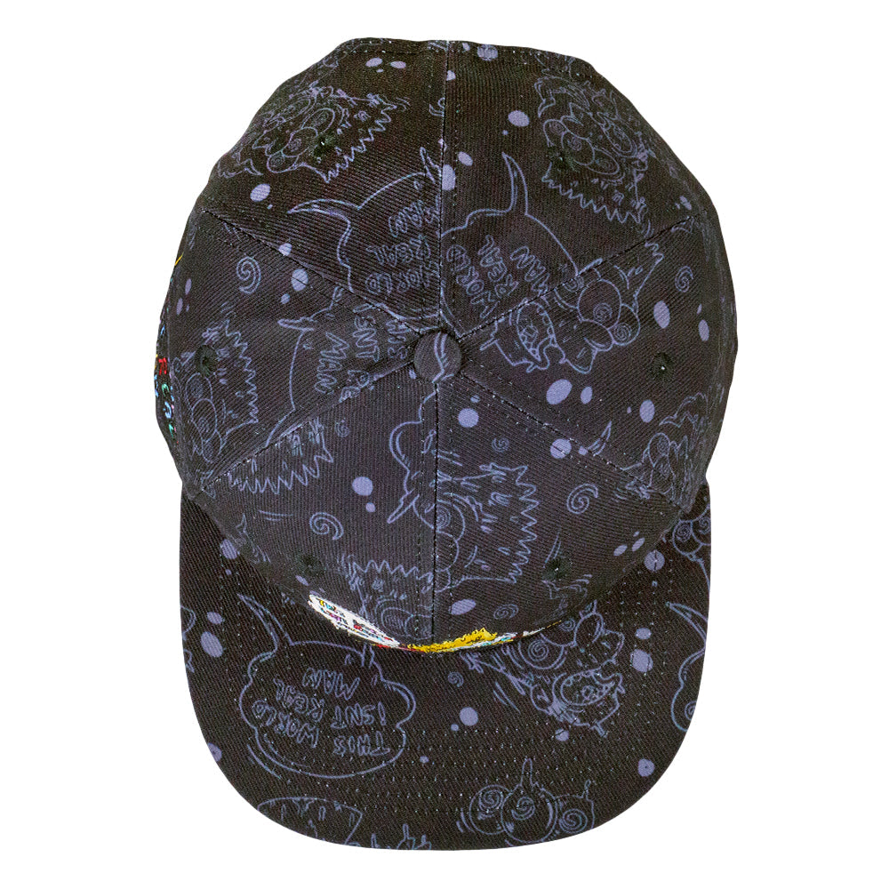 Vincent Gordon x Wookerson Bart Black Snapback Hat