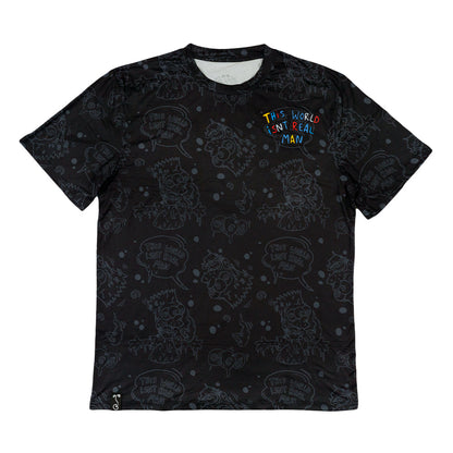 Vincent Gordon x Wookerson Bart Black T Shirt