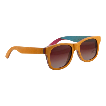TMBR The Traveler Golden Sunglasses