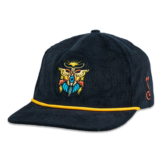 Maddy O'Neal Creatures Of My Mind Corduroy Unstructured Snapback Hat