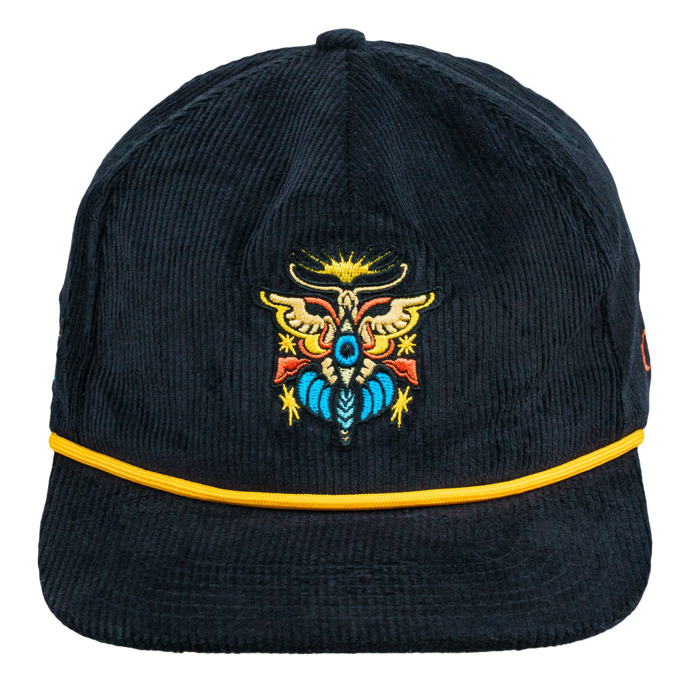 Maddy O'Neal Creatures Of My Mind Corduroy Unstructured Snapback Hat