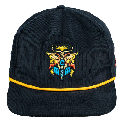 Maddy O'Neal Creatures Of My Mind Corduroy Unstructured Snapback Hat