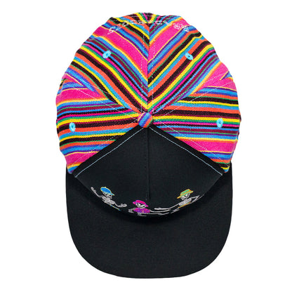 Dancing Skeletons Black Snapback Hat