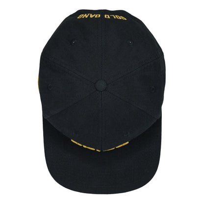 Shine Black Gold Snapback Hat