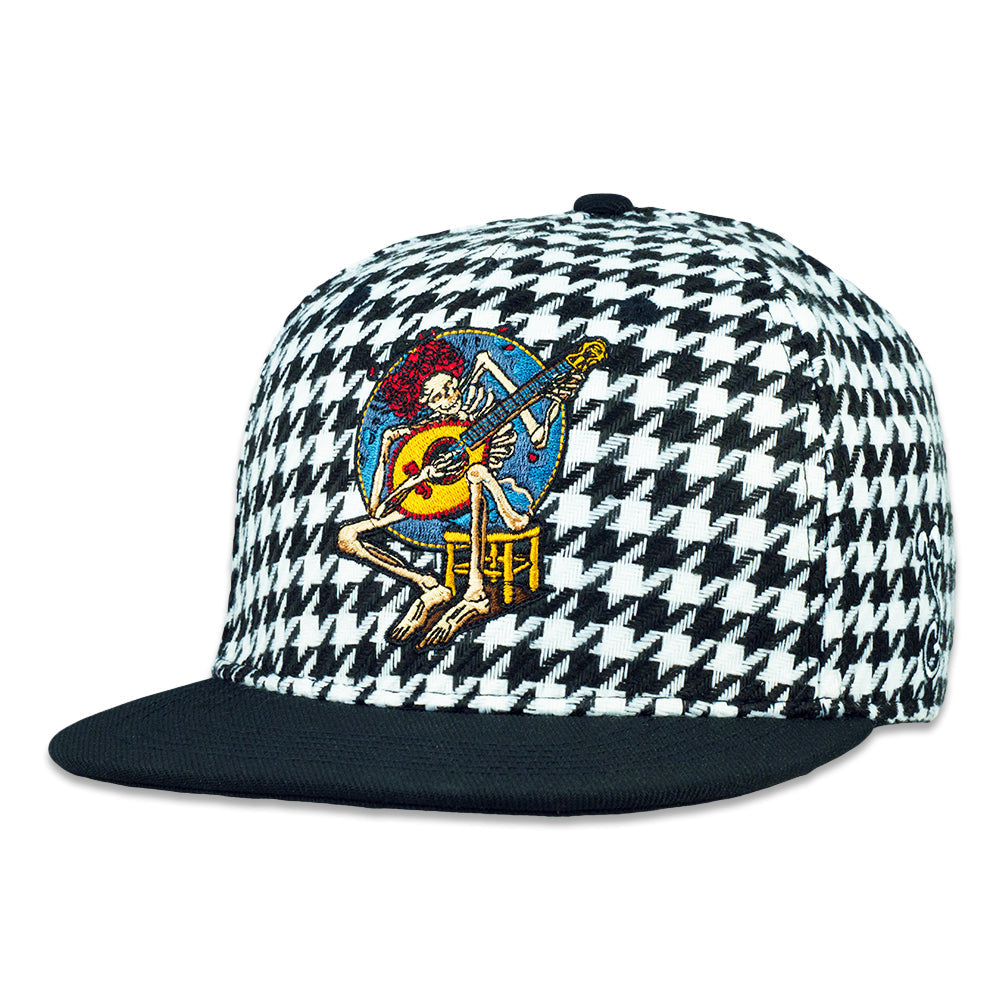Stanley Mouse Easy Rider Houndstooth Fitted Hat