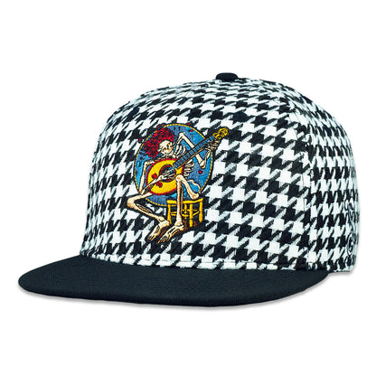 Stanley Mouse Easy Rider Houndstooth Fitted Hat