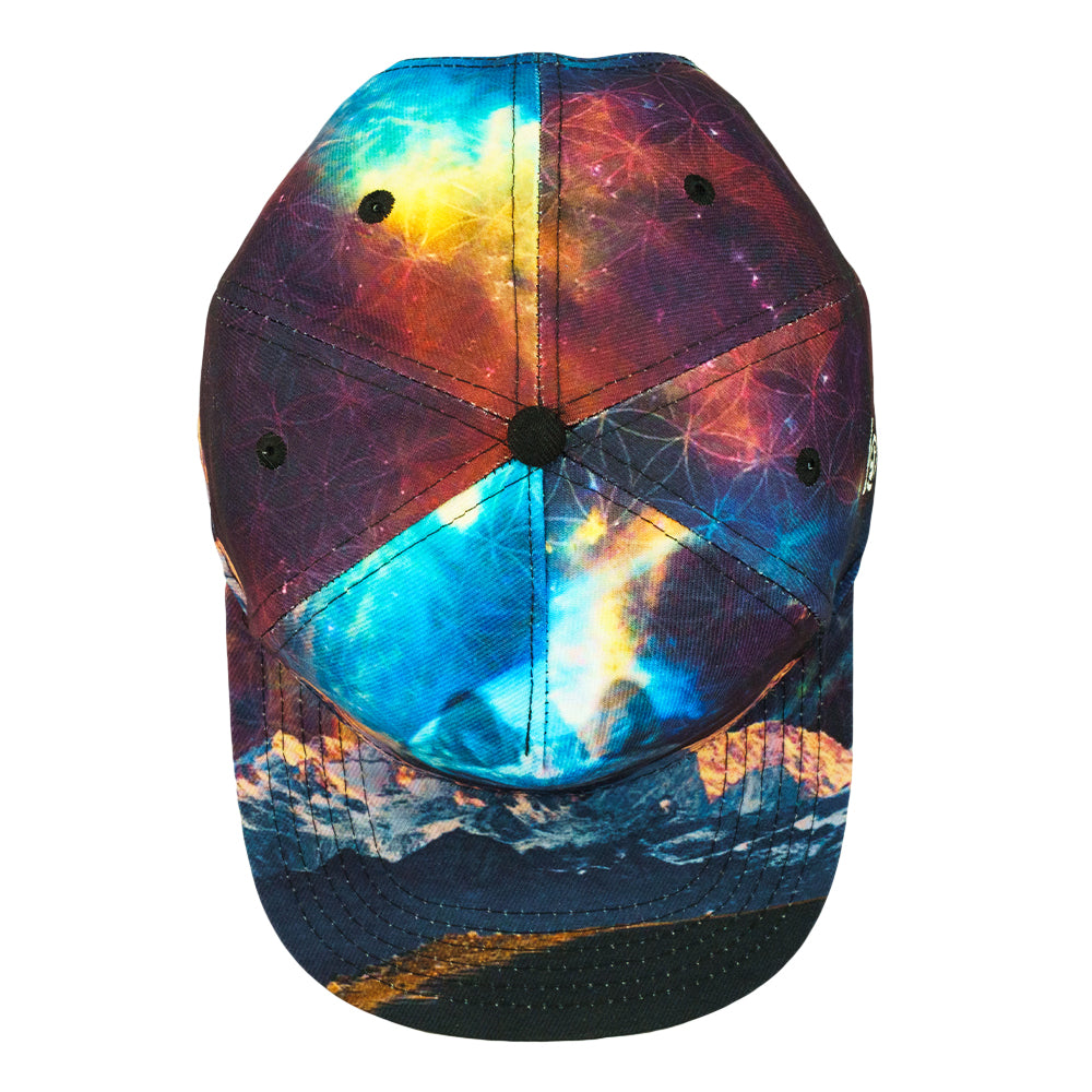 Colorado Threads Wolf Navy Snapback Hat