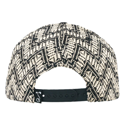 Removable Bear Cub Woven Snapback Hat