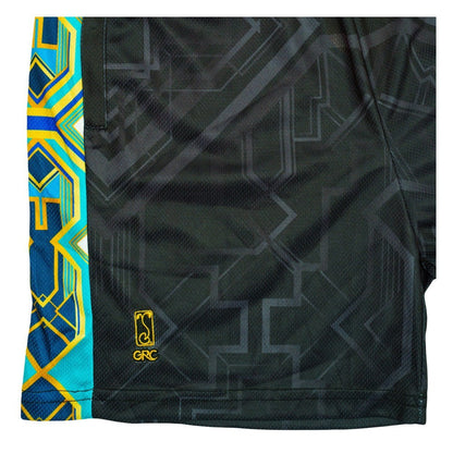 Holocron Black Mesh Shorts