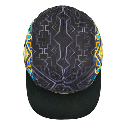 Holocron Black 5 Panel Snapback Hat