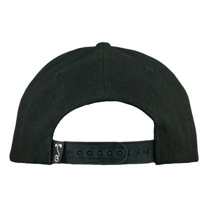 Blue Geo Bear Black 501 Snapback Hat