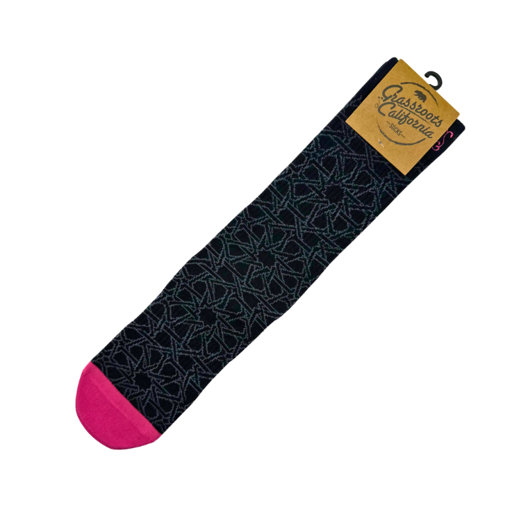 17th Anniversary Black Socks