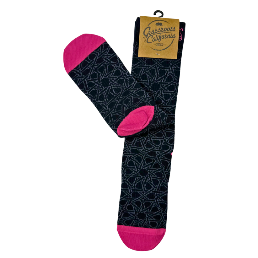 17th Anniversary Black Socks