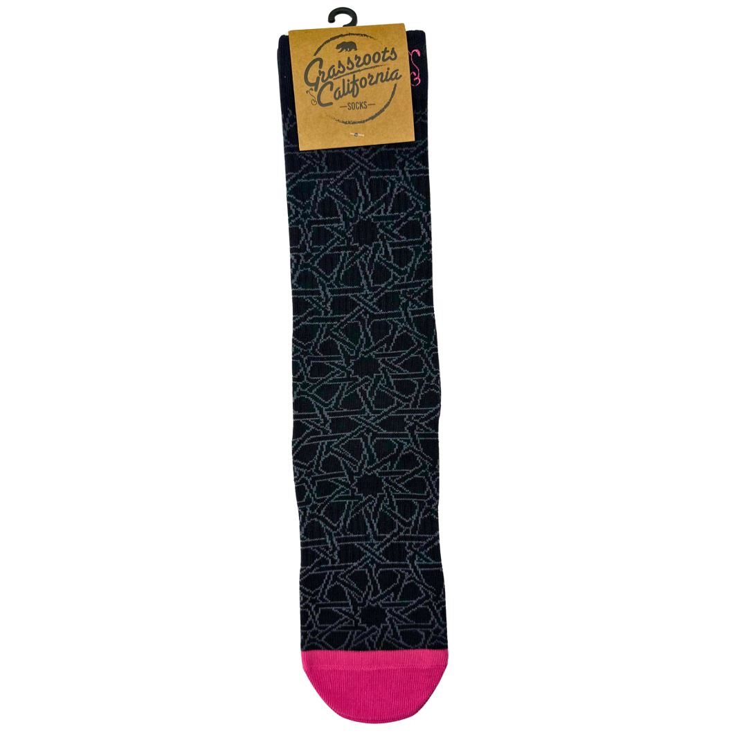 17th Anniversary Black Socks
