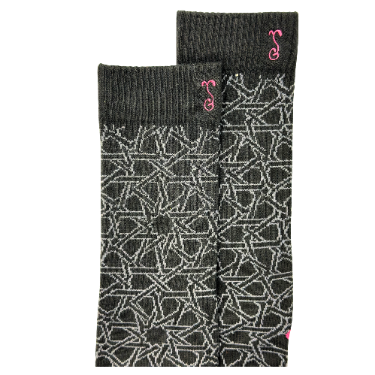 17th Anniversary Black Socks