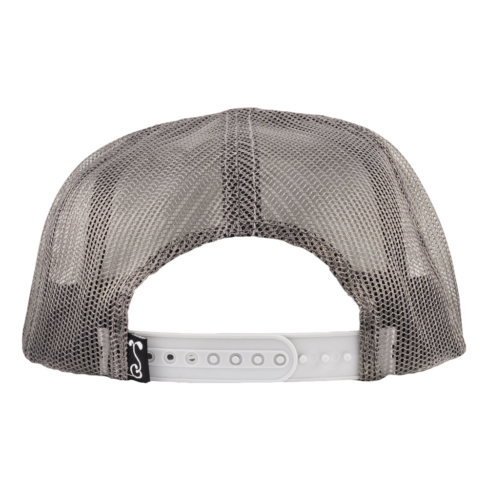 Golfroots Script Gray Mesh 501 Snapback Hat