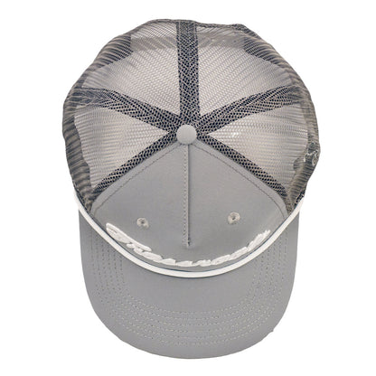 Golfroots Script Gray Mesh 501 Snapback Hat
