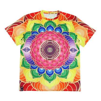 Introspective Projections Chakra Flower T Shirt