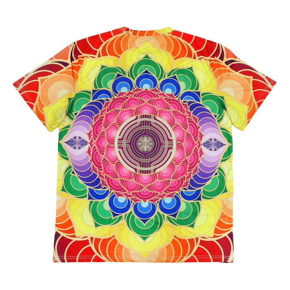 Introspective Projections Chakra Flower T Shirt
